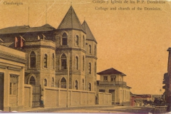 Ciudad en sepia-Instituciones educativas, religiosas y de salud
