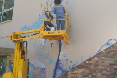 Mural La presencia del apóstol